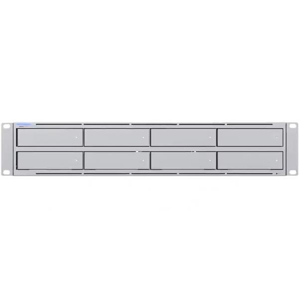Ubiquiti 2U rack-mount NAS with (8) 2.5/3.5" HDD bays and (2