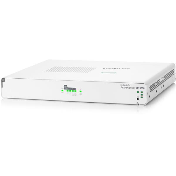HPE Networking Instant On Secure Gateway 5-port SmartRate 2.
