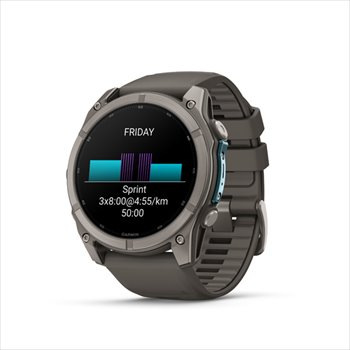 Garmin fenix 9 - 51mm, AMOLED, Sapphire, Titanium, Pebble Gr