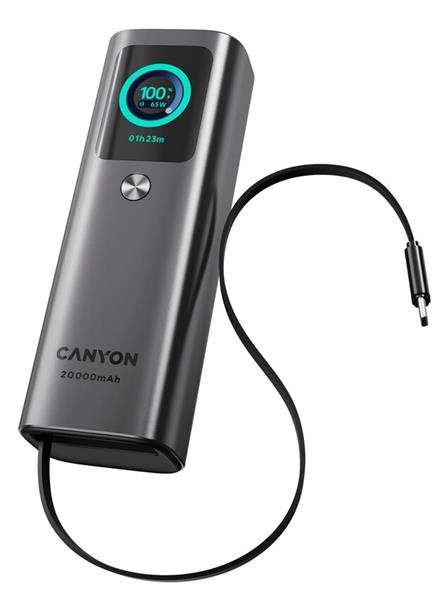 Canyon OnPower 265, Powerbank, 20.000 mAh, 165W ultra rýchla