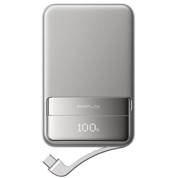 EcoFlow RAPID Magnetická Power Banka (10000mAh) - strieborná