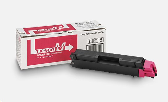 KYOCERA TK-580M Toner magenta na 2 800 A4 (pri 5% pokrytí),