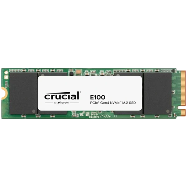 Crucial E100 1TB SSD PCIe NVMe M.2 2280, r5000MB/s, w3000MB/
