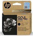 HP 924e EvoMore Black Original Ink Cartridge, 1000str.