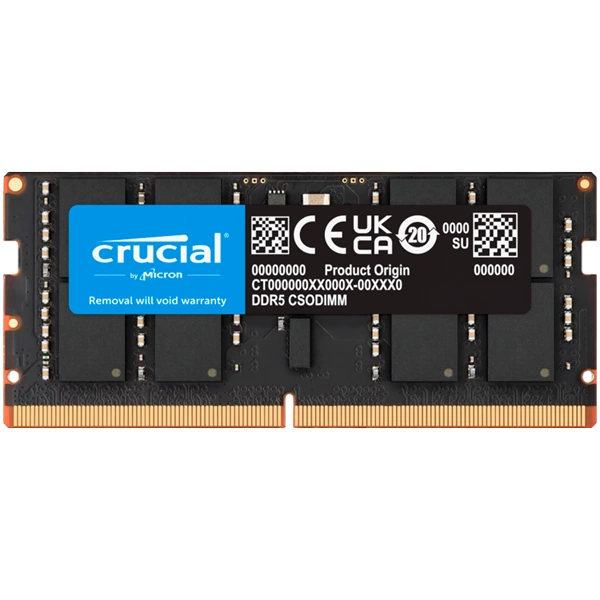 Crucial 32GB DDR5-6400 CSODIMM CL52