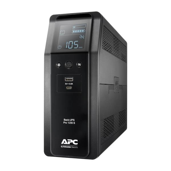 APC Back UPS Pro BR 1200VA, Sinewave,8x IEC Outlets, AVR, LC