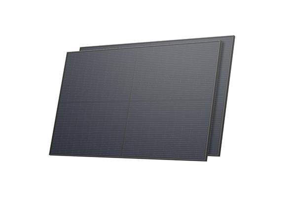 EcoFlow sada dvoch 450W pevných solárnych panelov