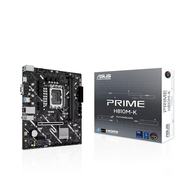 ASUS PRIME H810M-K soc 1851 H810 DDR5 mATX D-Sub HDMI