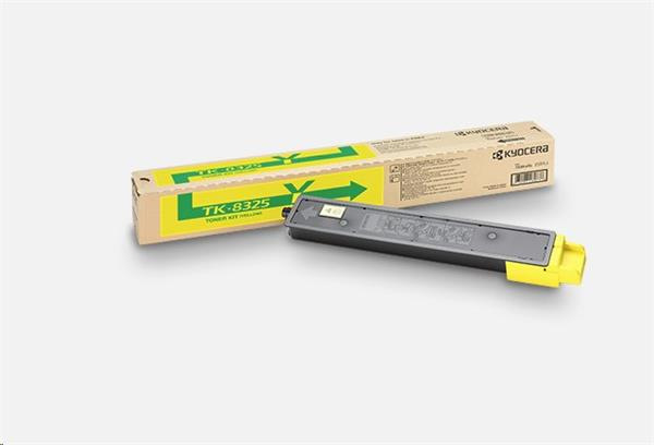 KYOCERA TK-8325Y Toner yellow na 12 000 A4 (pri 5% pokrytí),