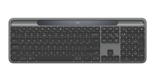 ROZBALENÉ - Logitech® Slim Solar+ GRAPHITE - US INT'L