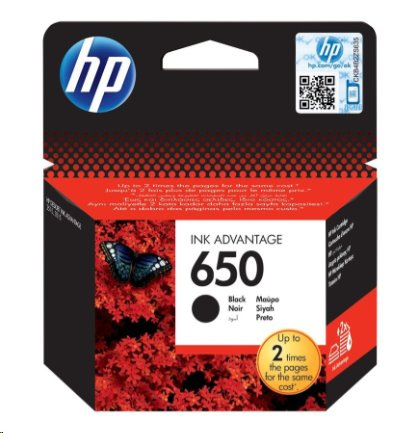 HP náplň c. 650 čierna