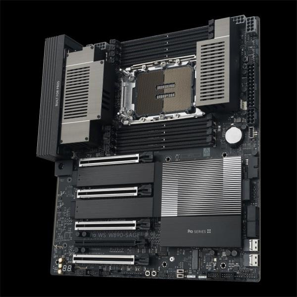 ASUSPRO WS W890E-SAGE DDR5 CEB 4xPCIe5.0 RAID1x10GbL;1x2.5 G