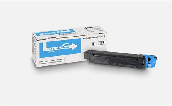 KYOCERA TK-5140C Toner cyan na 5 000 A4 (pri 5% pokrytí), pr