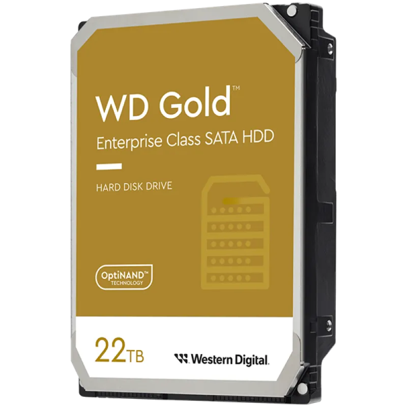 WD Gold 3,5" HDD 22 TB 7200RPM 512MB SATA 6Gb/s