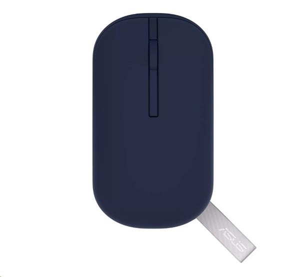 ASUS MOUSE Marshmallow MD100 modrá - optická bezdrôtová myš,