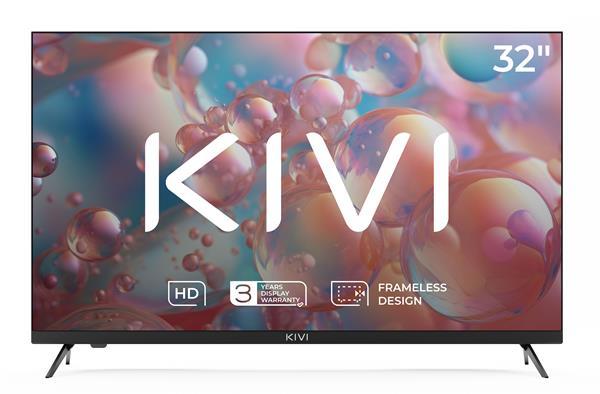 KIVI TV 32H550NB, 32" (81cm), HD LED TV, Nosmart, Black, 136