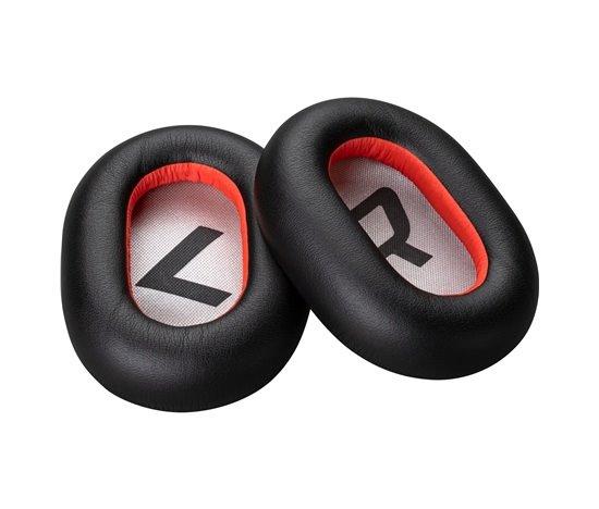 Poly Voyager 8200 Black Leatherette Ear Cushions (2 Pieces)