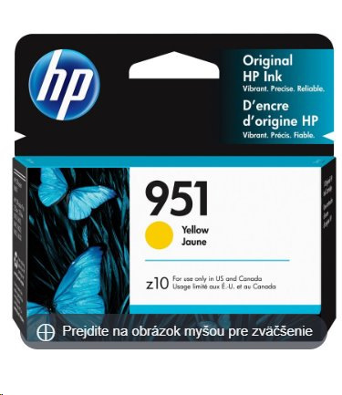 HP 951 Yellow Original Ink Cartridge