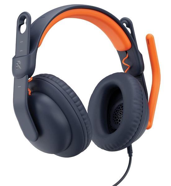 Logitech® Zone Learn headset 3.5mm OVER EAR