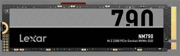 Lexar® 8TB NM790 M.2 NVMe PCIE up to 7400MB/s Read and 6500