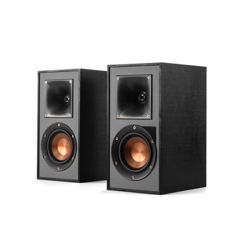 KLIPSCH R-41PM, 2-pásmové aktívne reproduktory, čierne