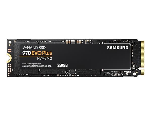 Samsung SSD 970 EVO Plus Series 250GB M.2 PCIe, r3500MB/s, w