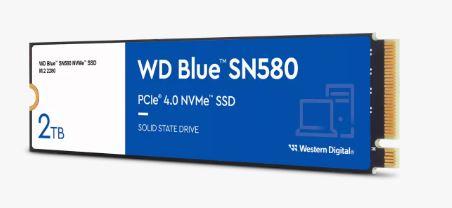 WD Blue SN580 2TB SSD PCIe Gen4, M.2 2280, NVMe ( r4150MB/s,