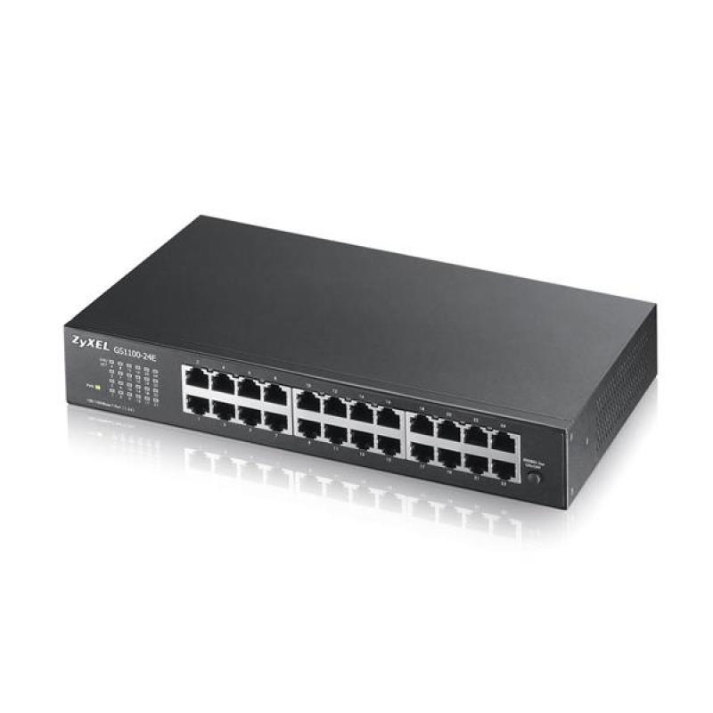 ZyXEL GS1100-24E, 24-port 10/100/1000Mbps Gigabit Ethernet s