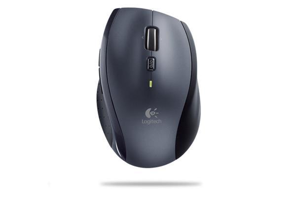 Logitech® M705 Marathon Wireless Mouse - CHARCOAL - 2.4GHZ -