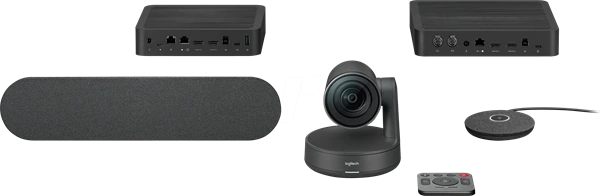 Logitech® Rally Ultra-HD ConferenceCam - BLACK - USB