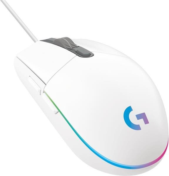 Logitech® G102 2nd Gen LIGHTSYNC Gaming Mouse - WHITE - USB