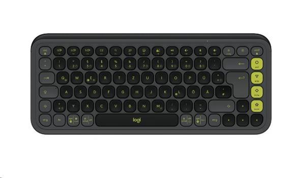 Logitech® POP ICON KEYS Wireless Keyboard GRAPHITE - US INT'