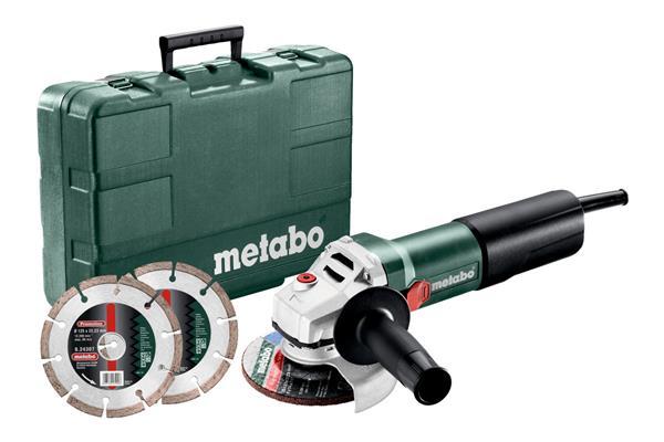 Metabo WEQ 1400-125 Set * Uhlová brúska