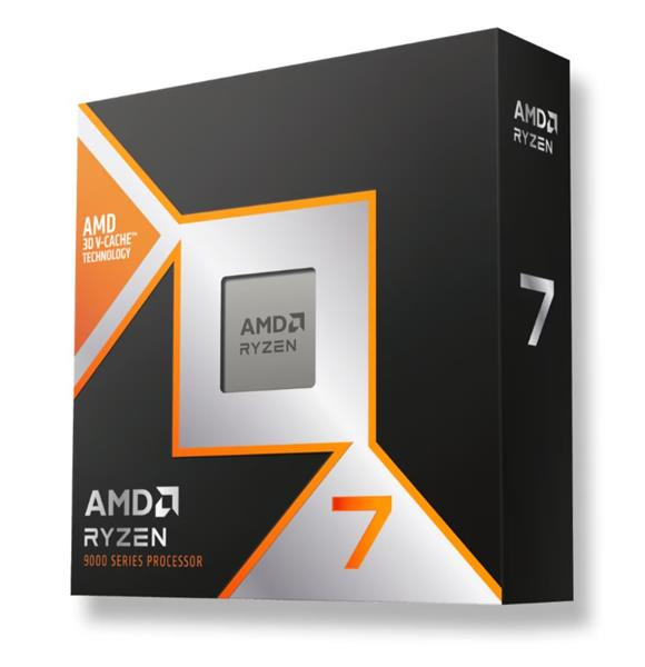 AMD, Ryzen 7 9850X3D, Processor BOX soc. AM5, 120W, Radeon™