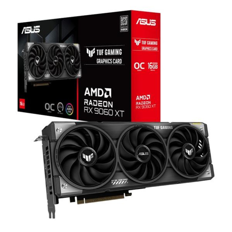 ASUS TUF RX9060XT GAMING OC 16GB/128-bit GDDR6 HDMI 2xDP