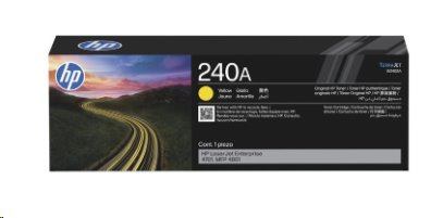 Originálna žltá tonerová kazeta HP 240A LaserJet