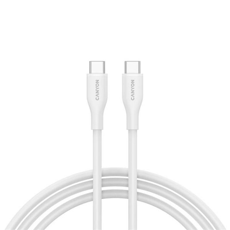 Canyon CC60SC10, 1 m kábel, USB-C / USB-C, PD 60 W, 480 Mbps