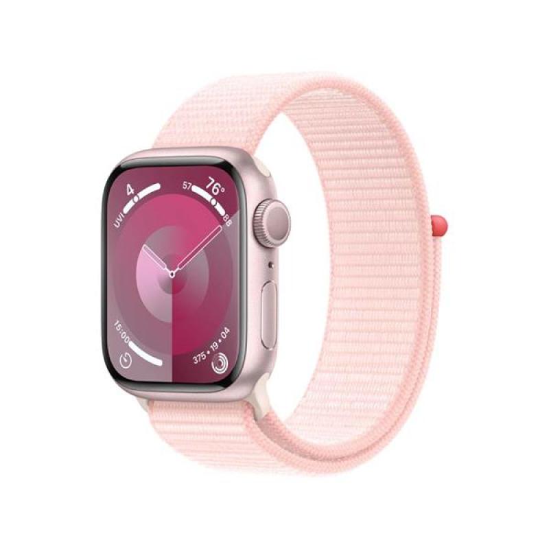 Apple Watch Series 9 GPS 41mm Pink Aluminium Case with Light