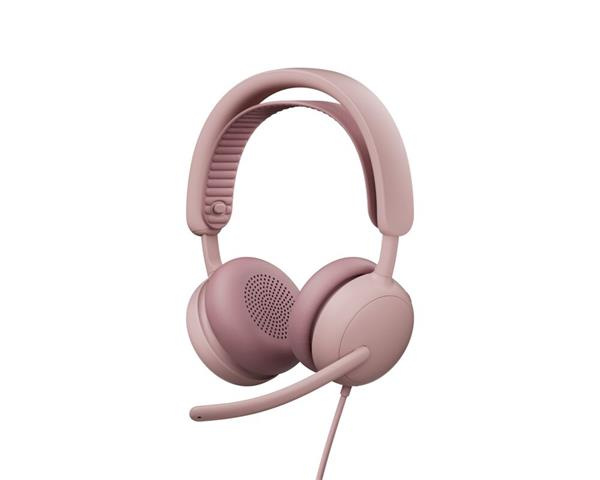 Logitech® Zone Wired 2 for Business - ROSE - USB - TEAMS