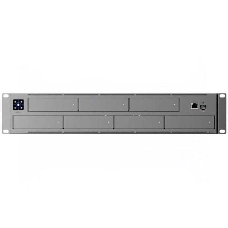 Ubiquiti 2U rack-mount NAS with (7) 2.5/3.5" drive bays and