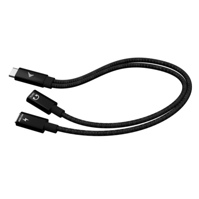 i-tec USB-C Cable Splitter Audio/Data, Power Delivery 100W