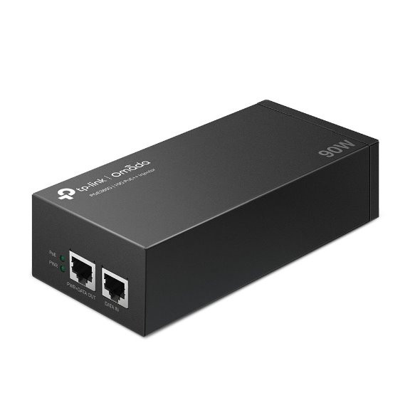 TP-LINK "Omada 10G PoE++ Injector AdapterPORT: 1× 10Gbps PoE