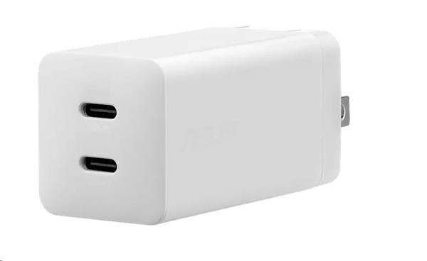 ASUS AC NAPÁJACÍ ADAPTÉR 68W 2 x USB-C GaN ,obsahuje 150 cm