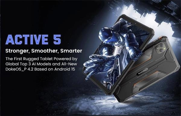 Blackview Active 5 Rugged Tab 6GB/ 128GB, 8,7" FHD, Corning