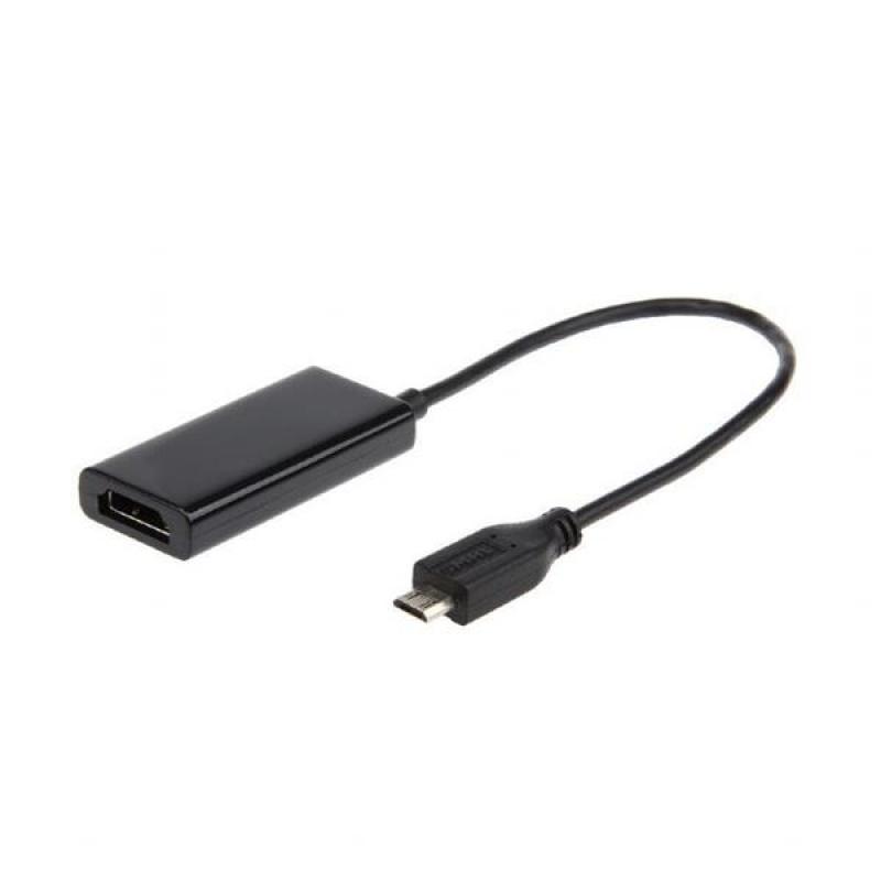 Gembird adaptér HDTV microUSB (M) na HDMI (F), 5-pin MHL, či