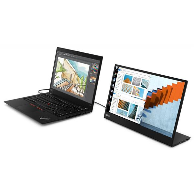 Lenovo ThinkVision M15 15.6" 1920x1080 FHD 1000:1 250cd 6ms