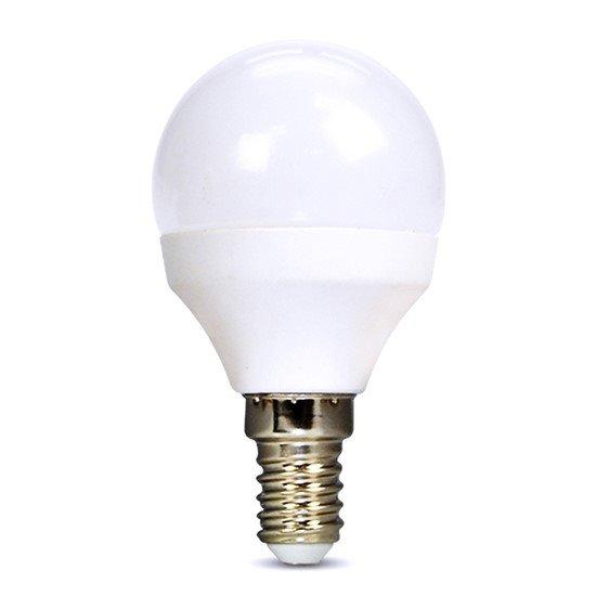 Solight LED žiarovka, miniglobe, 6W, E14, 4000K, 510lm, biel