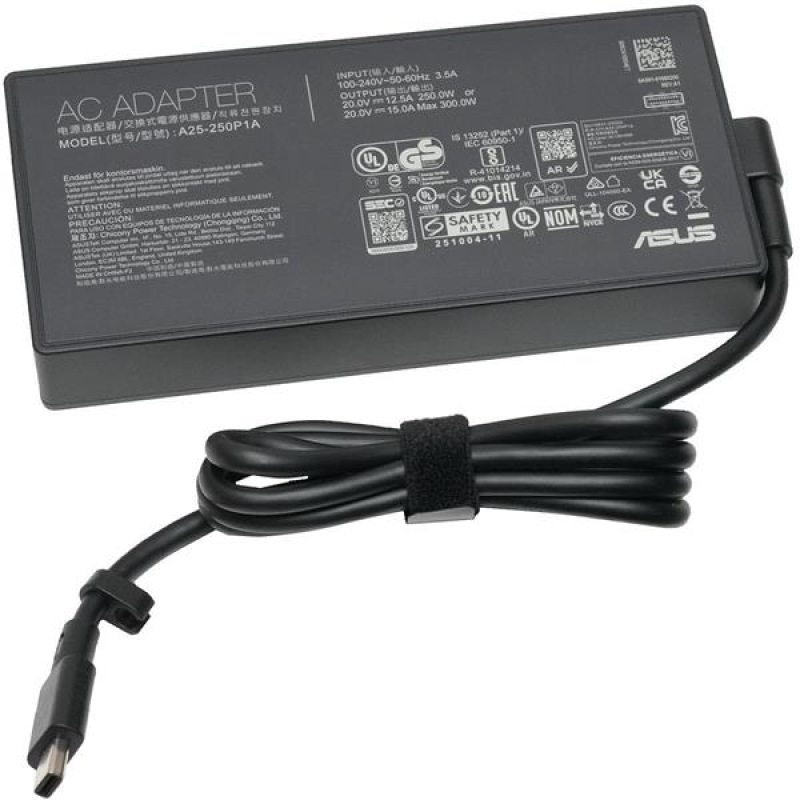 ASUS AC NAPÁJACÍ ADAPTÉR 250W 20V 3P(RECTANGLE)C14 orig. ASU