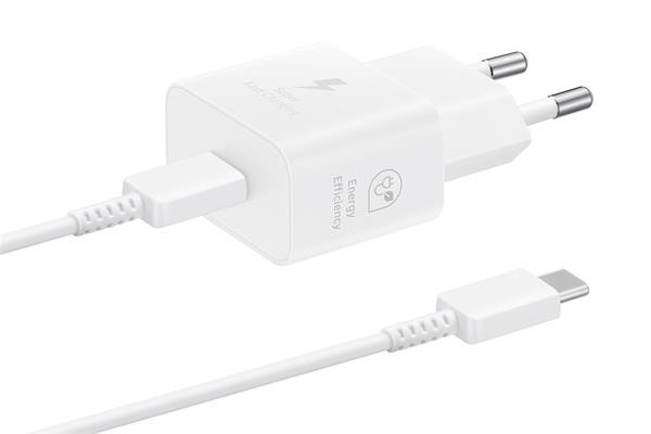 Samsung napájací adaptér s rýchlonabíjaním (25W), s káblom v