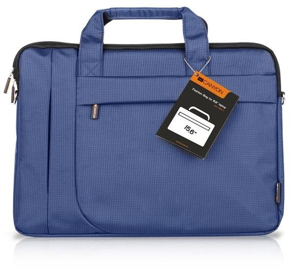 Canyon B-3, štíhla taška na notebook do veľkosti 15.6", modr